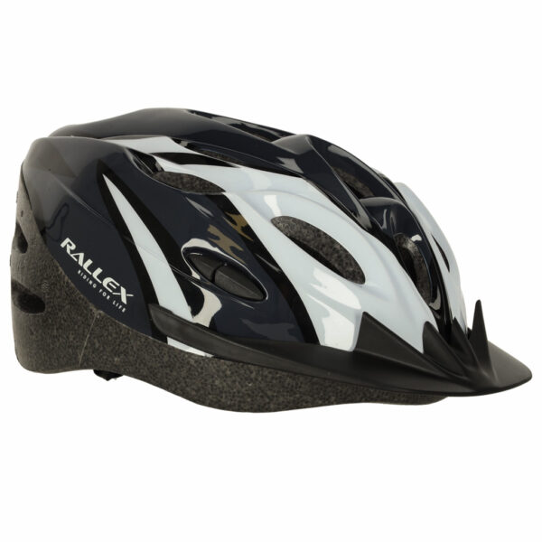 Kask rowerowy RALLEX otwory wentylacyjne regulowany damski męski uniwersalny młodzieżowy regulowany 58-61 cm - obrazek 3