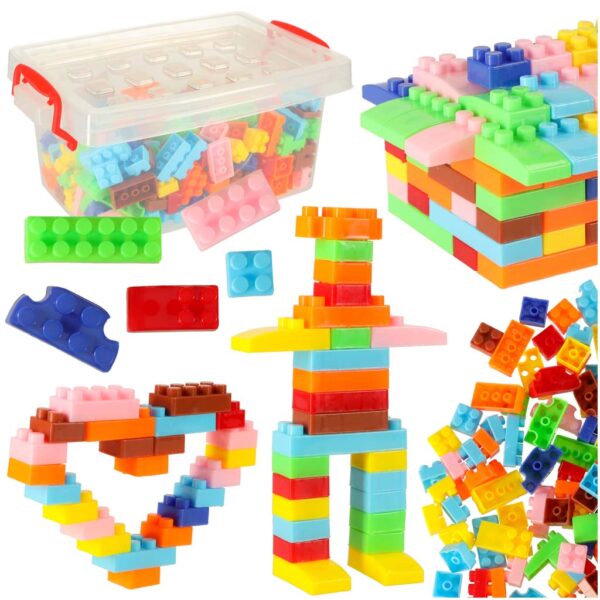 Klocki tradycyjne cegły konstrukcyjne 240 BOX - obrazek 7