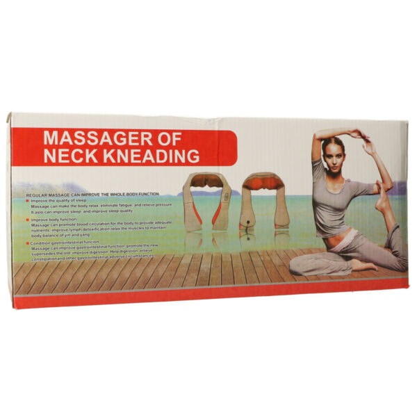Kołnierz masujący rozgrzewający masażer Shiatsu szyi karku pleców - obrazek 5