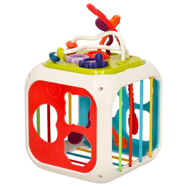 Kostka edukacyjna sorter cymbałki 7w1 Bibi-inn - obrazek 5