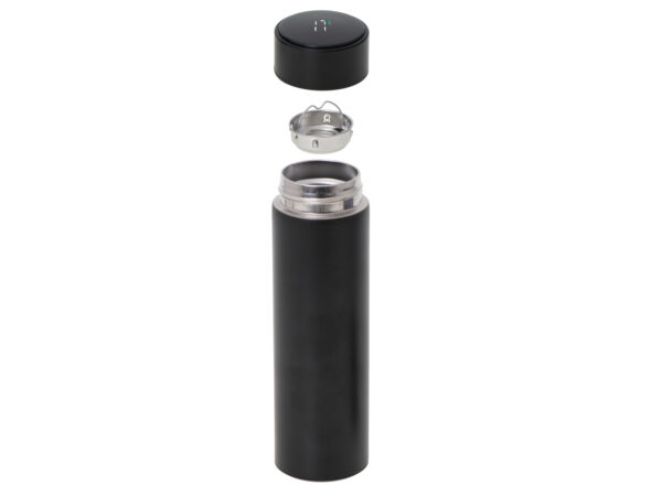 Kubek bidon termiczny termos smart LED 500ml czarny - obrazek 5