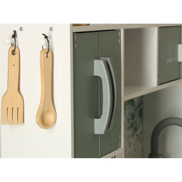 Kuchnia dla dzieci drewniana MDF LULILO SALIKO z ekspresem 85cm - obrazek 10