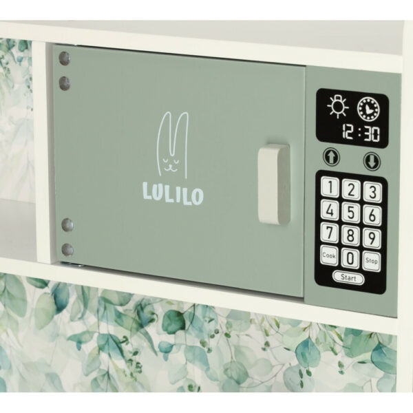 Kuchnia dla dzieci drewniana MDF LULILO SALIKO z ekspresem 85cm - obrazek 15