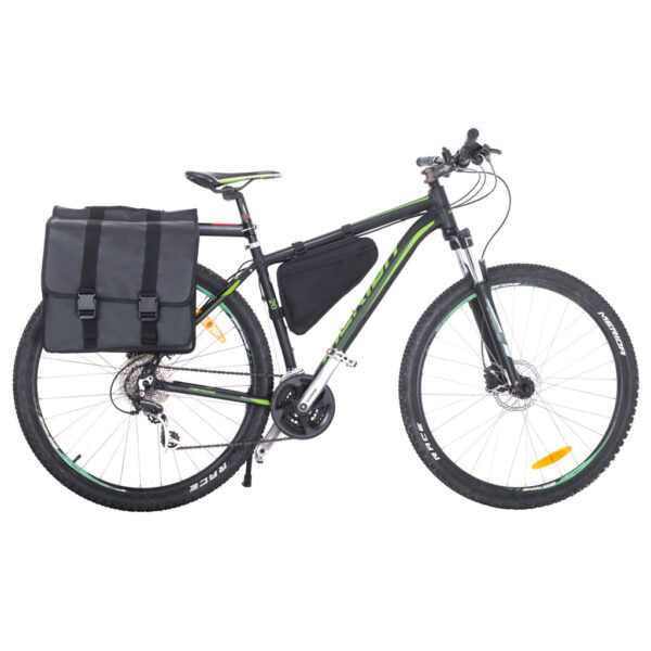 Torba sakwa RALLEX rowerowa podwójna dwukomorowa boczna na rower bagażnik 35L - obrazek 2