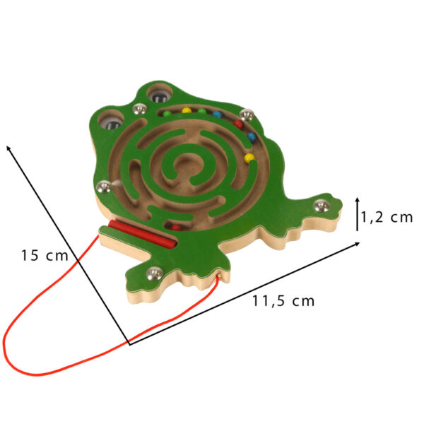 Labirynt magnetyczny kuleczki żaba - obrazek 6