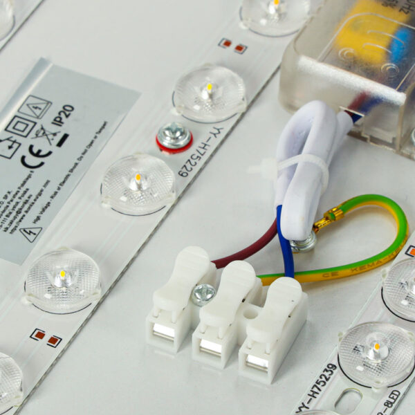 Lampa LED sufitowa plafon do pokoju dziecięcego ściemniana LUMELA + pilot chmurka niebieska - obrazek 9