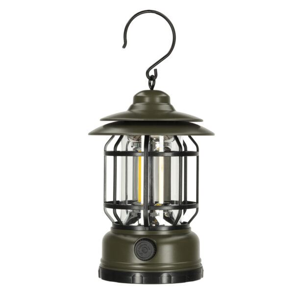 Lampa ogrodowa kempingowa na biwak z uchwytem piknik akumulatorowa USB - obrazek 3