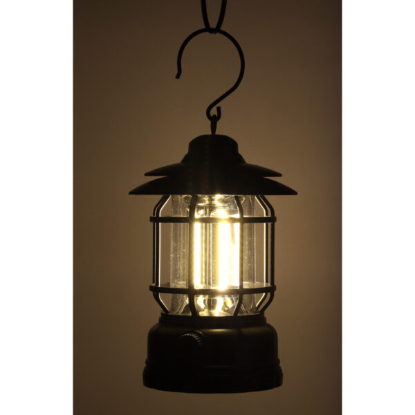 Lampa ogrodowa kempingowa na biwak z uchwytem piknik akumulatorowa USB - obrazek 4