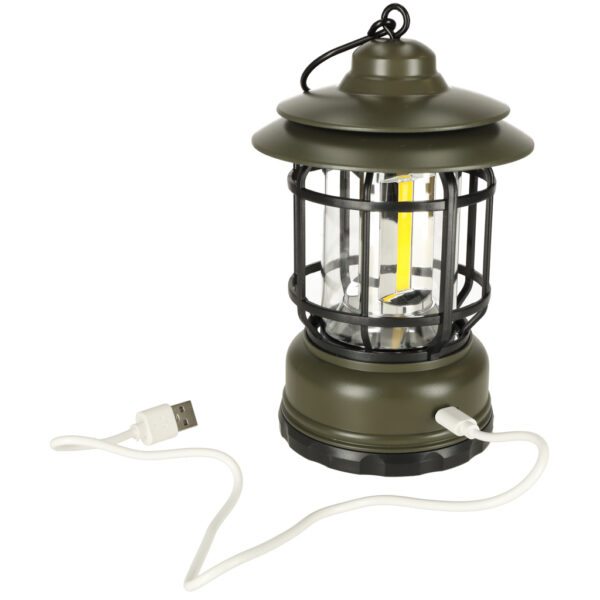 Lampa ogrodowa kempingowa na biwak z uchwytem piknik akumulatorowa USB - obrazek 6