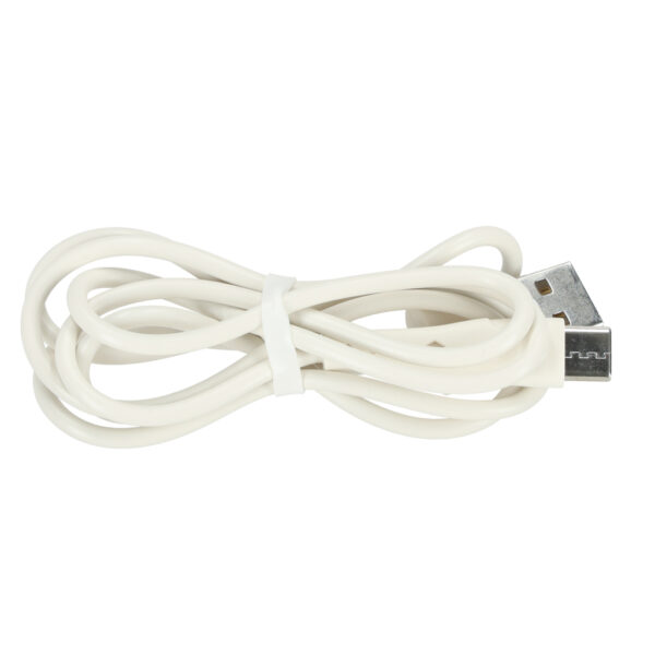 Lampka nocna dla dzieci silikonowa dotykowa miękka LED USB biała piesek leżący - obrazek 5