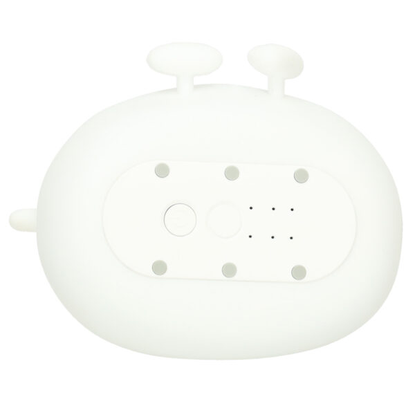 Lampka nocna dla dzieci silikonowa dotykowa miękka LED biała RGB chmurka - obrazek 3