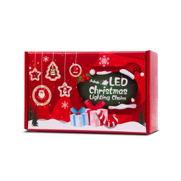 Kurtyna LED na okno girlanda świąteczna choinkowa  3 m 125 LED - obrazek 6
