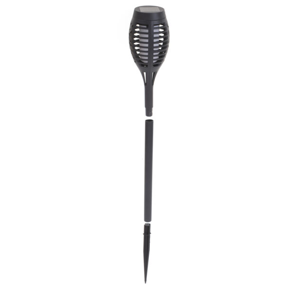 Lampy solarne ogrodowe pochodnie 12LED 4szt. - obrazek 3