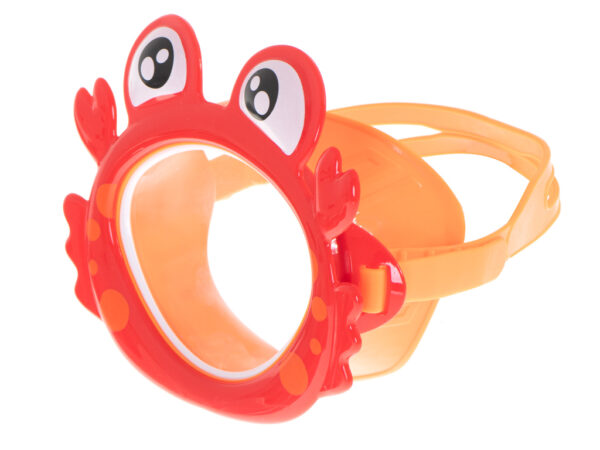 Maska do nurkowania gogle dla dzieci na oczy i nos krab - obrazek 3