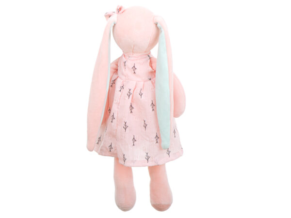 Maskotka pluszowa królik różowy 35cm - obrazek 3