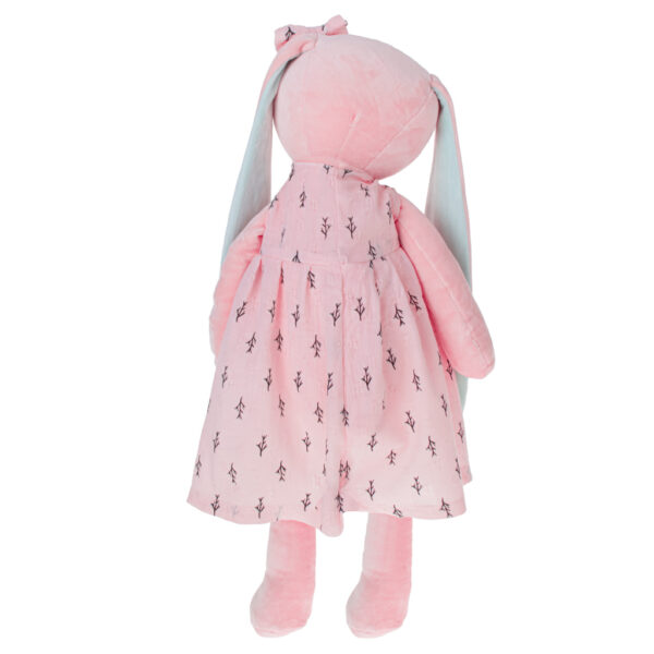 Maskotka pluszowa królik różowy 52cm - obrazek 8