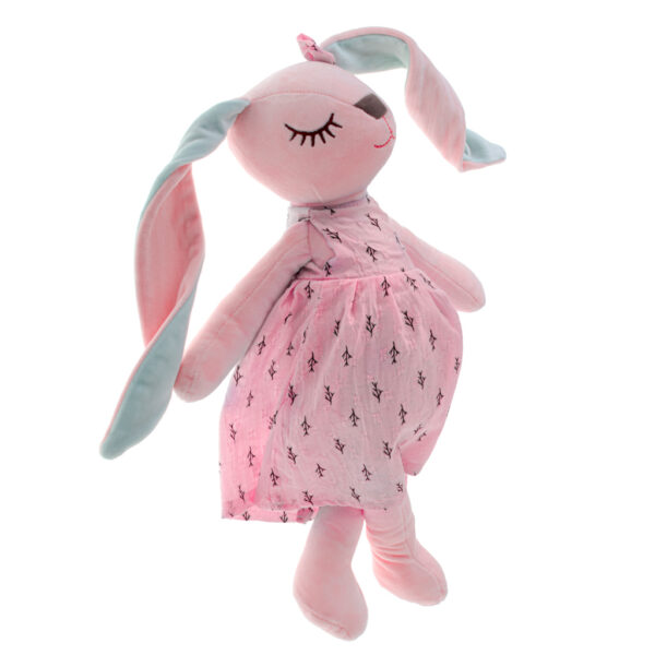 Maskotka pluszowa królik różowy 52cm - obrazek 10