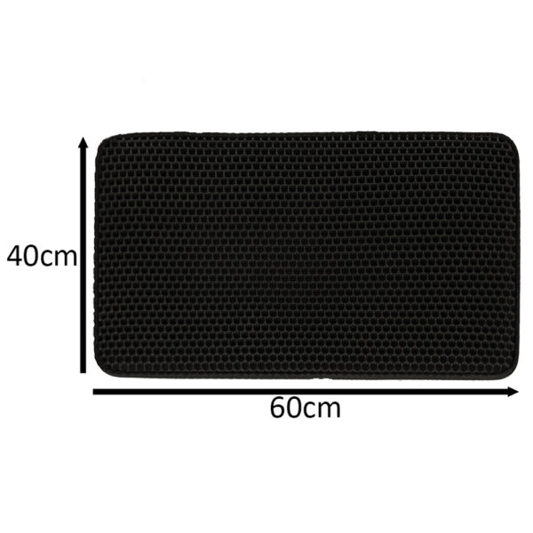 Mata pod kuwetę dla kota wodoodporna dwuwarstwowa 40x60cm XXL - obrazek 6