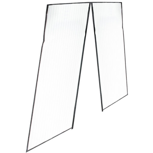 Moskitiera siatka magnetyczna LUARO na drzwi solidna mocny magnes 110x210cm - obrazek 4