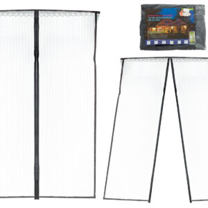 Moskitiera siatka magnetyczna na drzwi 110x220cm CZARNA