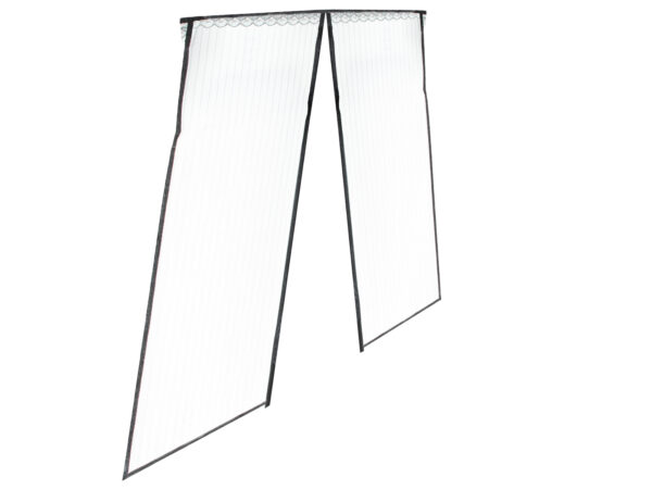 Moskitiera siatka magnetyczna na drzwi 160x230cm CZARNA - obrazek 3