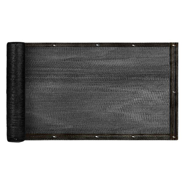 Osłona balkonowa LUARO mata maskująca siatka cieniująca na balkon taras 150g/m2 105x500cm UV - obrazek 2