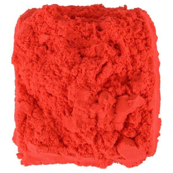 Piasek dla dzieci 1kg w woreczku czerwony - obrazek 2