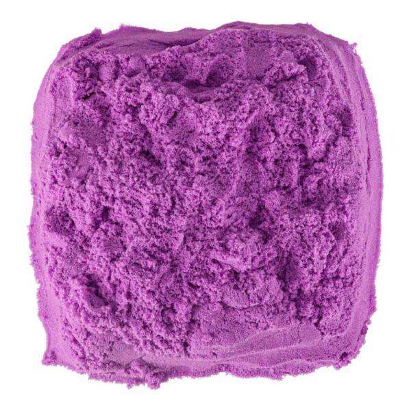 Piasek dla dzieci 1kg w woreczku fioletowy - obrazek 4