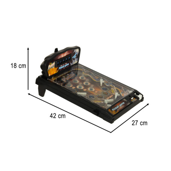 Pinball flipper gra zręcznościowa stół ze światłami i muzyką - obrazek 8