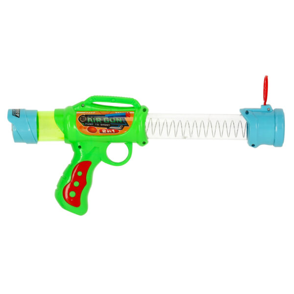 Pistolet wyrzutnia karabin na bezpieczne naboje miękkie kulki piankowe 2w1 - obrazek 12