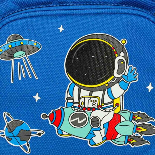 Plecak dla przedszkolaka szkolny dziecięcy astronauta 30x14x23cm - obrazek 8