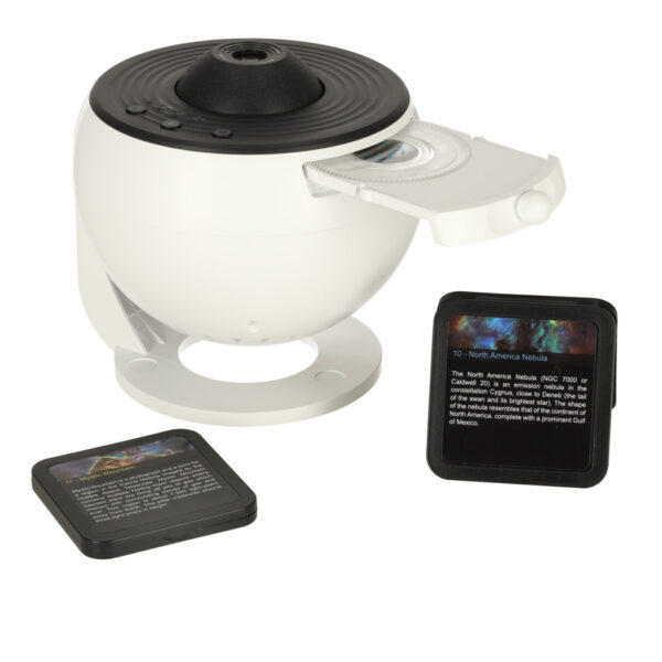 Projektor gwiazd nieba lampka nocna LED USB planetarium planety 12 dysków 360° timer - obrazek 3
