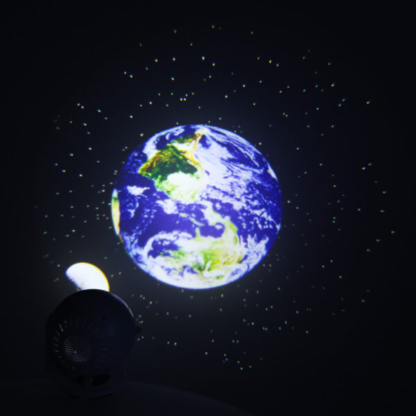 Projektor gwiazd nieba lampka nocna LED USB planetarium planety 12 dysków 360° timer - obrazek 7