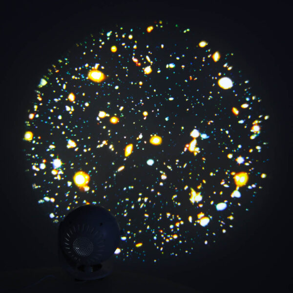 Projektor gwiazd nieba lampka nocna LED USB planetarium planety 12 dysków 360° timer - obrazek 8