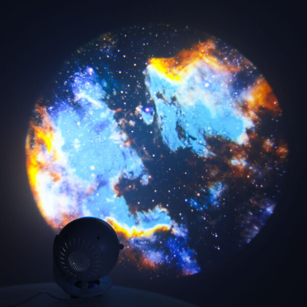 Projektor gwiazd nieba lampka nocna LED USB planetarium planety 12 dysków 360° timer - obrazek 9