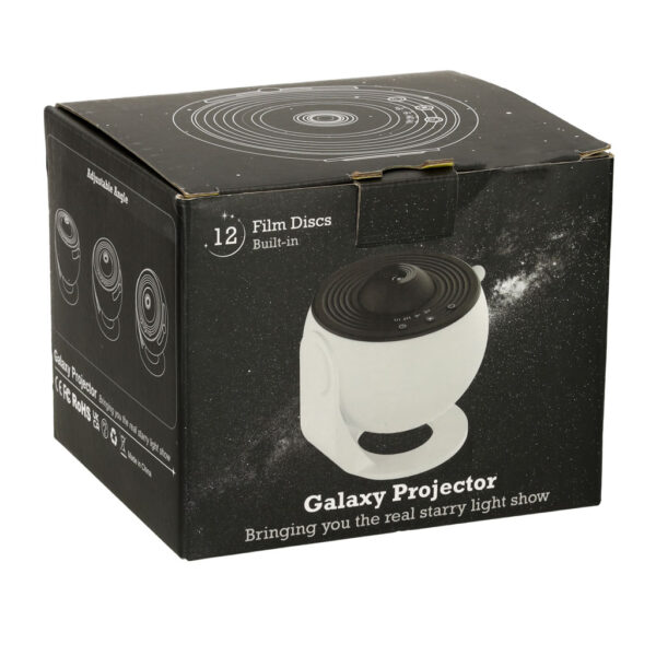 Projektor gwiazd nieba lampka nocna LED USB planetarium planety 12 dysków 360° timer - obrazek 10