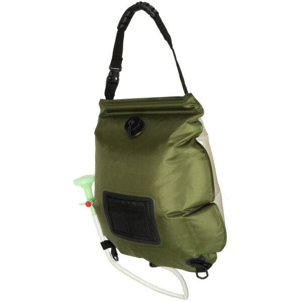 Prysznic turystyczny solarny polowy kempingowy 20L XXL z termometrem - obrazek 3