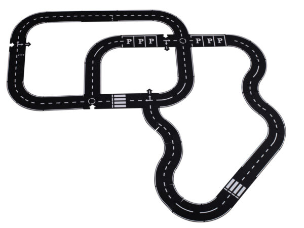Puzzle kreatywne 2w1 droga jezdnia 40 elementów - obrazek 3