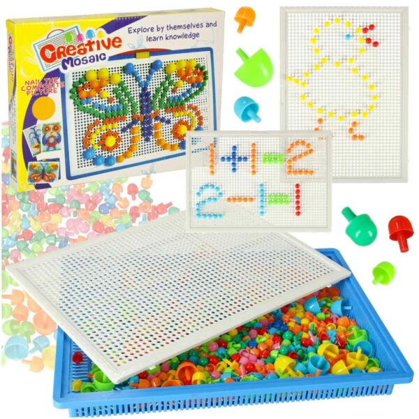 Puzzle pinezki grzybki układanka obrazkowa 296 sztuk - obrazek 9
