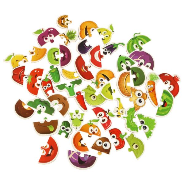 Puzzle w puszce owoce/warzywa 25 puzzli - obrazek 3