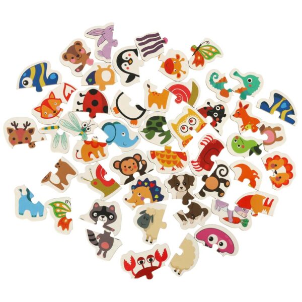 Puzzle w puszce zwierzątka 24 puzzle - obrazek 2