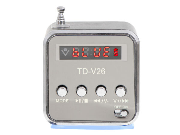 Radio akumulatorowe przenośne głośnik Bluetooth LCD TD-V26 - obrazek 4