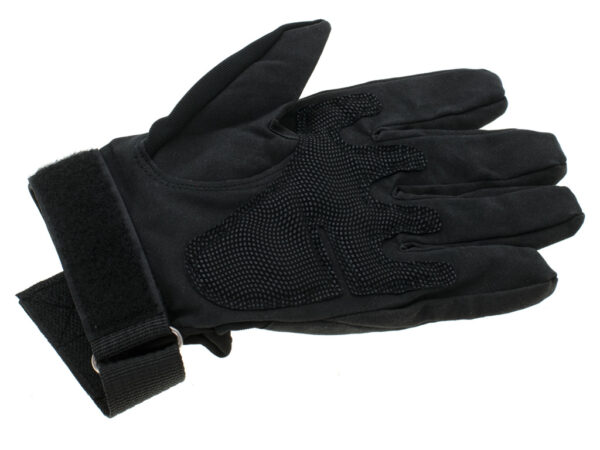 Rękawice taktyczne survival wojskowe ochrona kostek XL czarne - obrazek 2