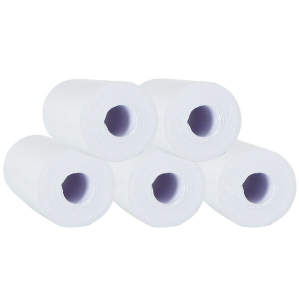 Rolki termiczne papier do drukarki apartu 5,7cm x 4,5m 5 sztuk - obrazek 2