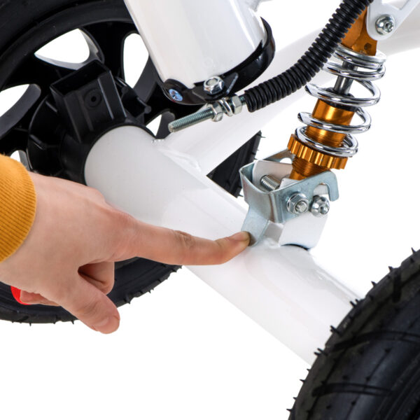 Rowerek trójkołowy Trike Fix V3 rower spacerówka 3w1 obracany 360 wolne koło czarny - obrazek 11