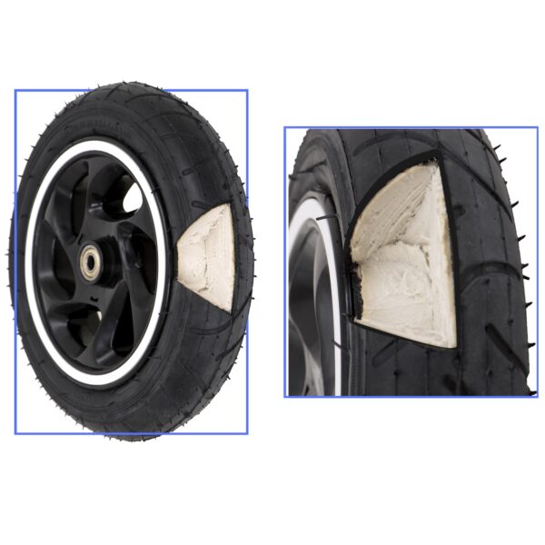 Rowerek trójkołowy Trike Fix V3 rower spacerówka 3w1 obracany 360 wolne koło czarny - obrazek 12
