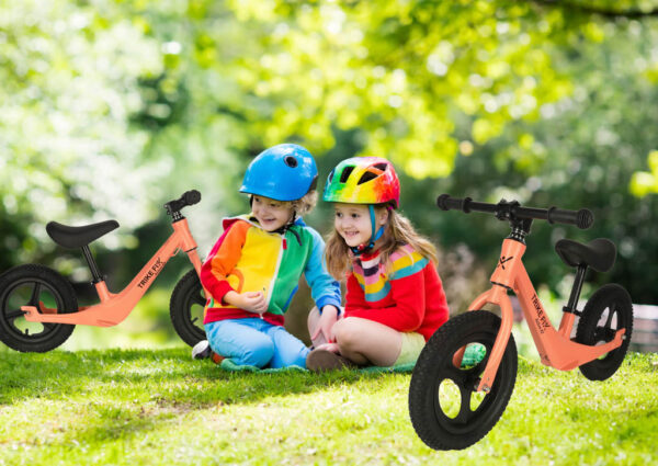 Rowerek biegowy Trike Fix Active X2 rower pomarańczowy - obrazek 7