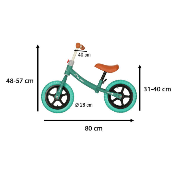 Rowerek biegowy Trike Fix Balance rower ultra lekki turkusowy - obrazek 5