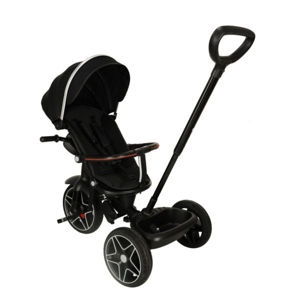Rowerek trójkołowy TRIKE FIX Elite 2w1 rower spacerówka 6w1 czarny - obrazek 10