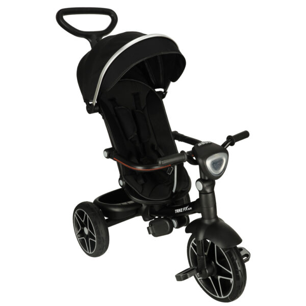 Rowerek trójkołowy TRIKE FIX Elite 2w1 rower spacerówka 6w1 czarny - obrazek 11